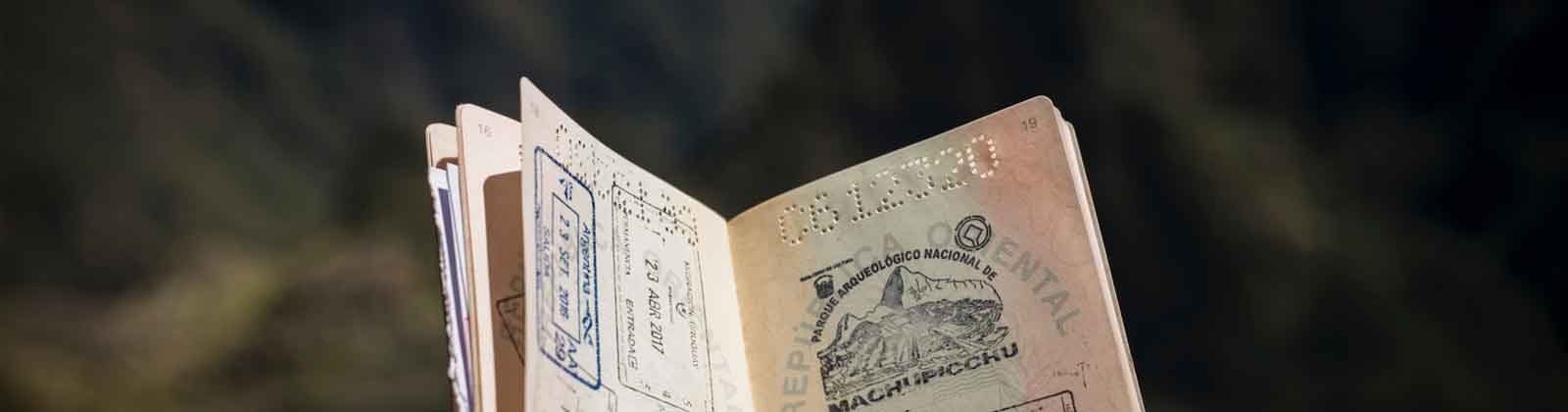 Visum Kort verblijf paspoort